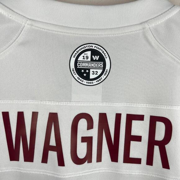 Men’s Nike On Field Washington Commanders Bobby Wagner #54 Nike White Jersey M - Picture 3 of 8